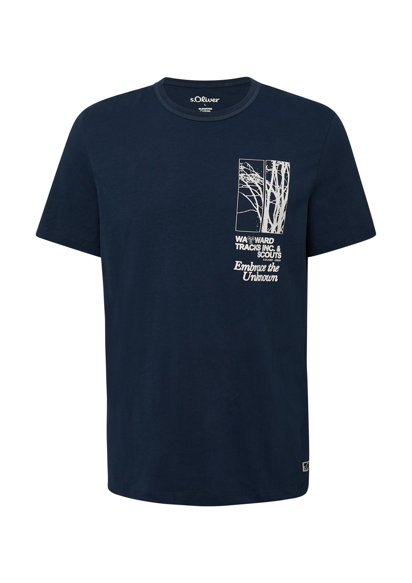 s.Oliver T-Shirts  blau