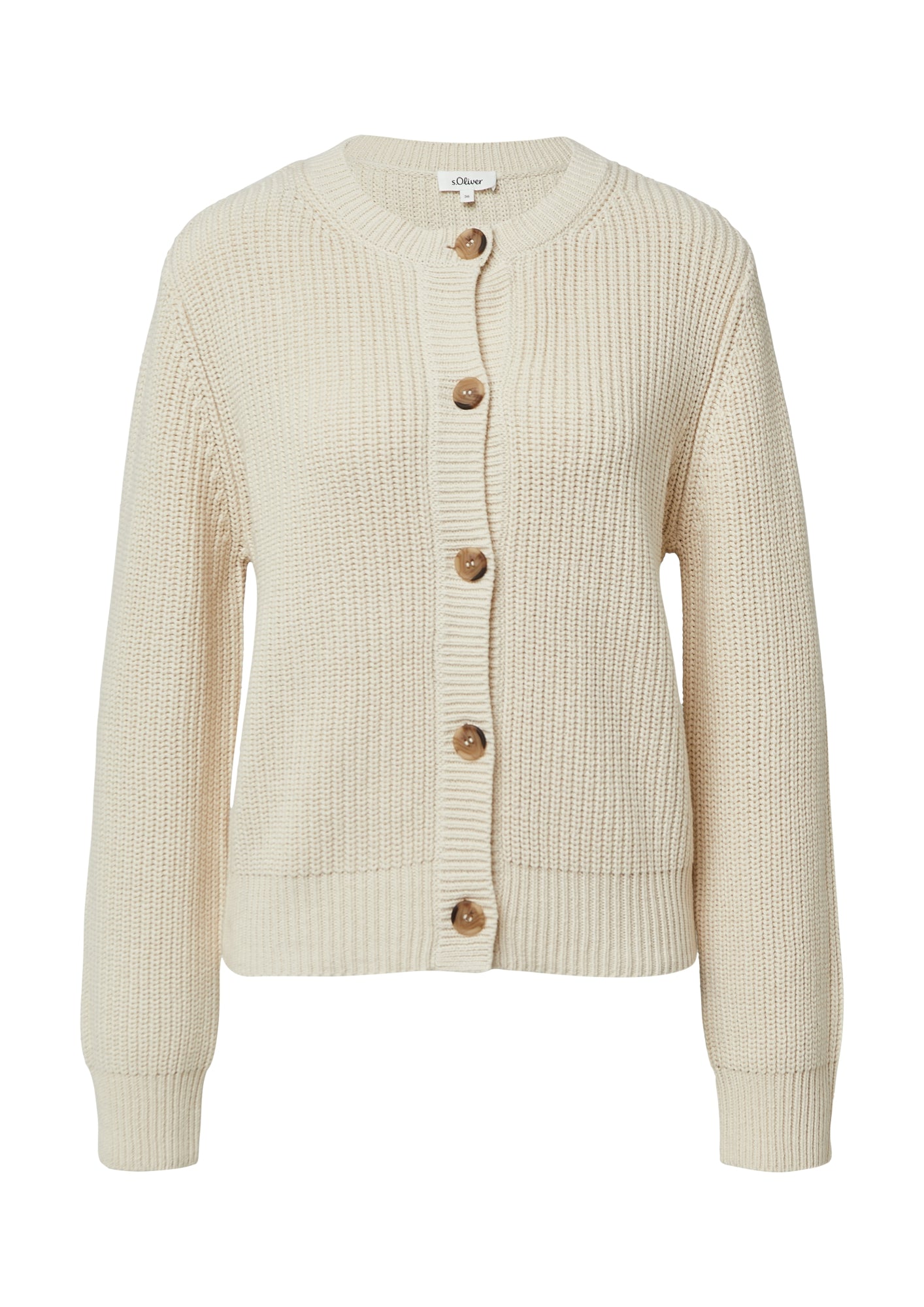 s.Oliver Strickjacken  beige
