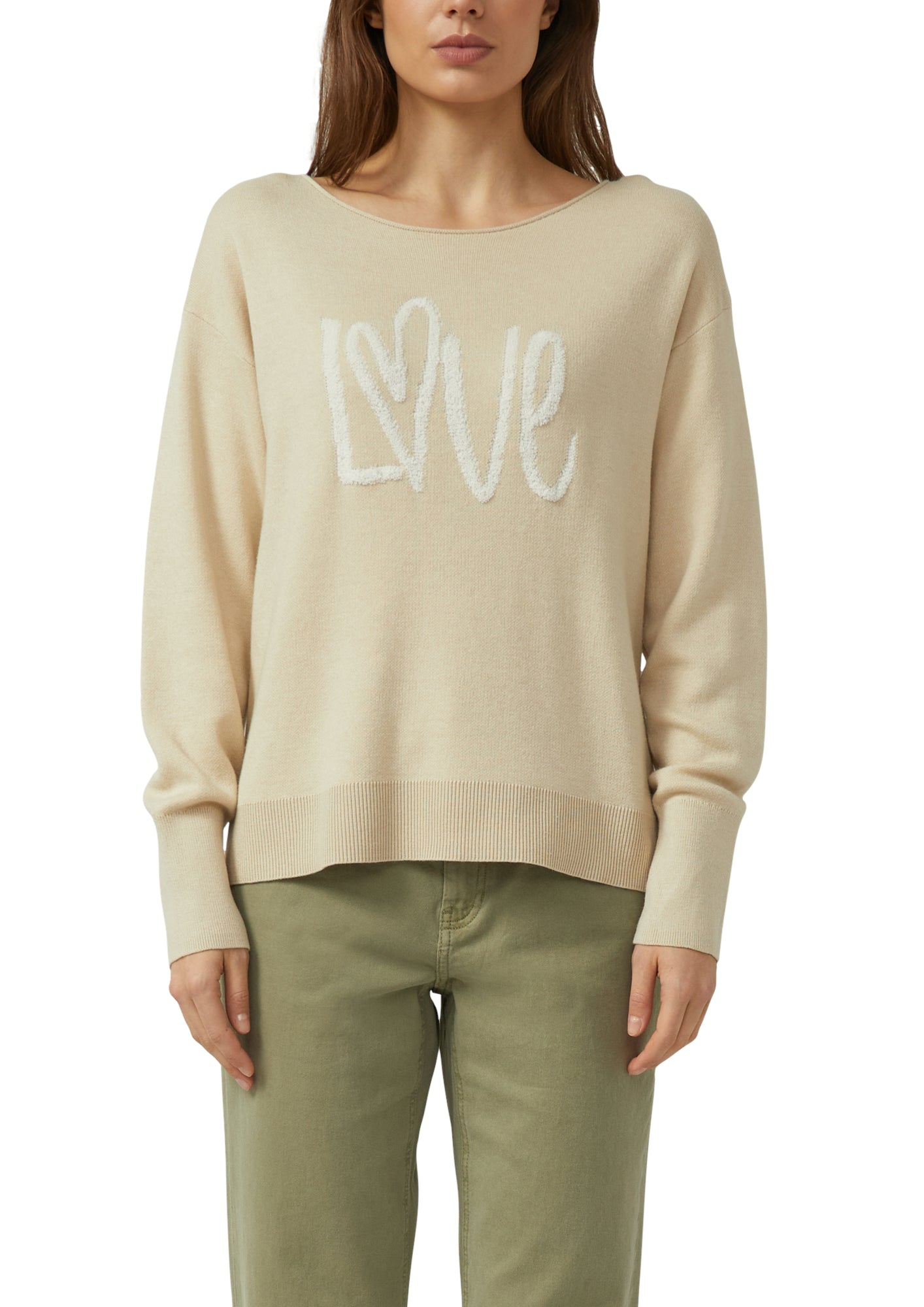s.Oliver Pullover  beige