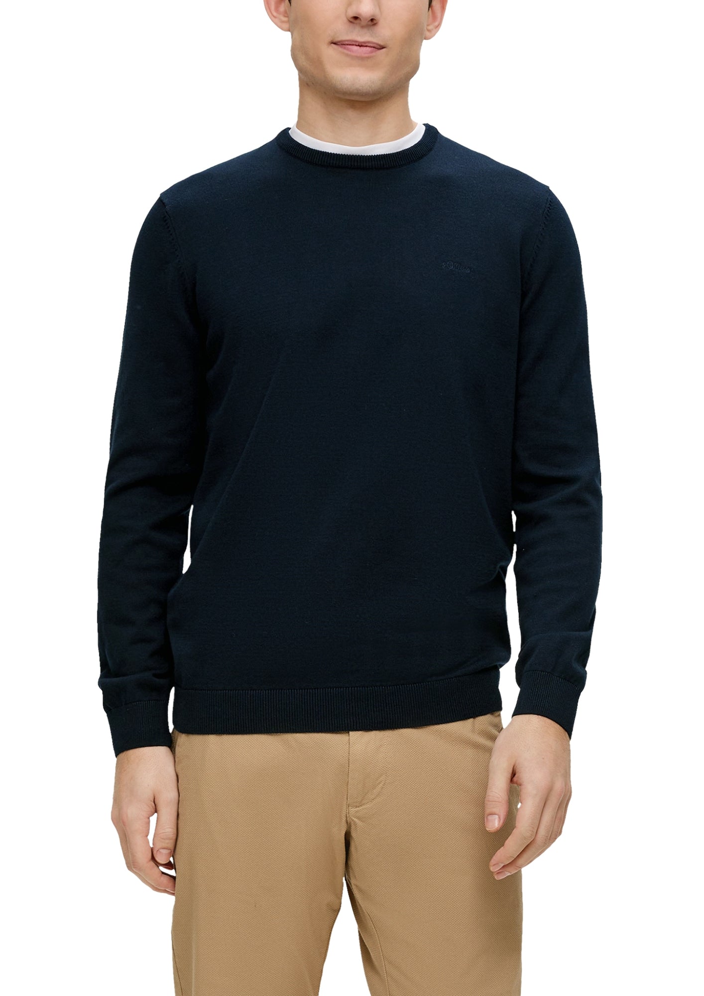 s.Oliver Pullover  dunkelblau