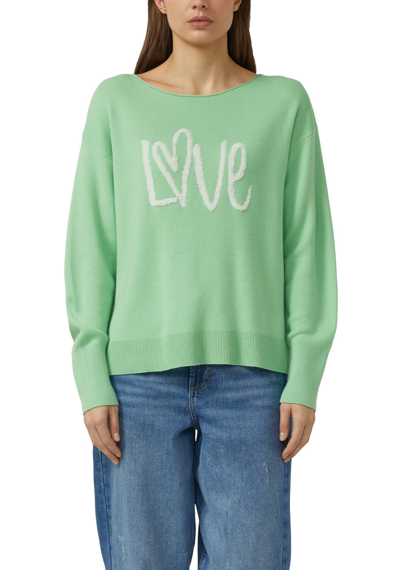 s.Oliver Pullover  hellgrün