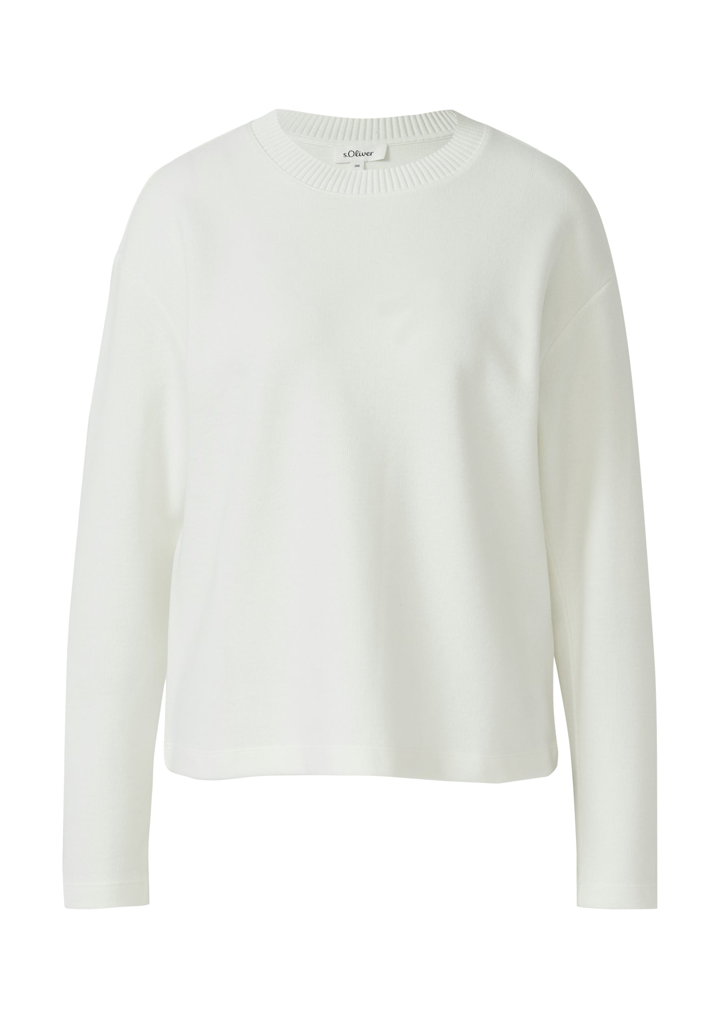 s.Oliver Sweatshirts  weiß