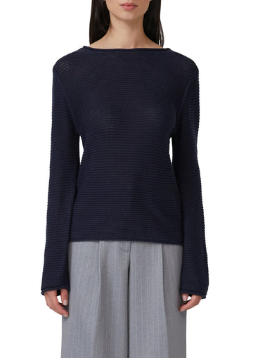 Strickpullover im Slim Fit