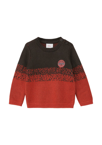 Strickpullover mit Farbverlauf