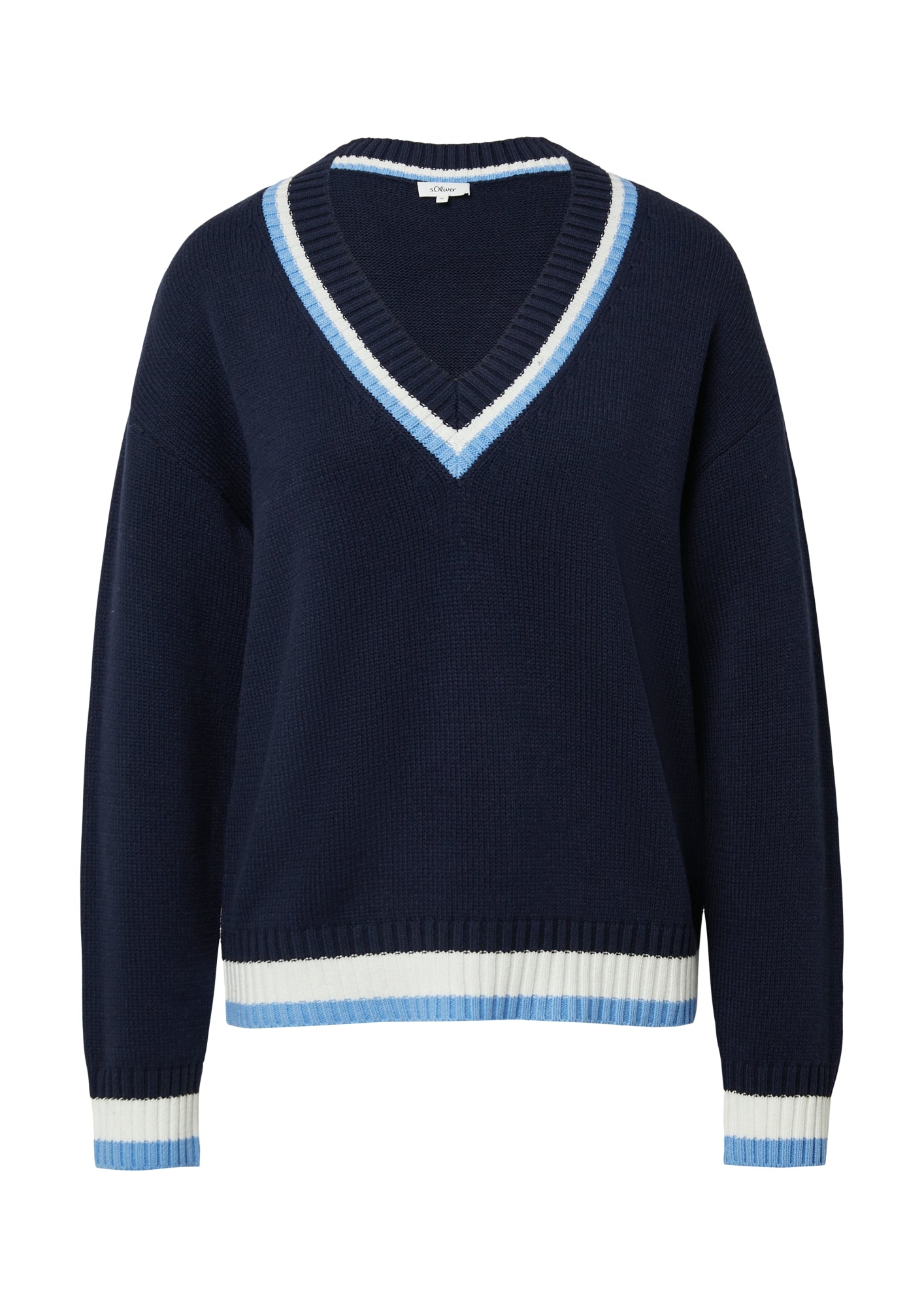 s.Oliver Pullover  dunkelblau