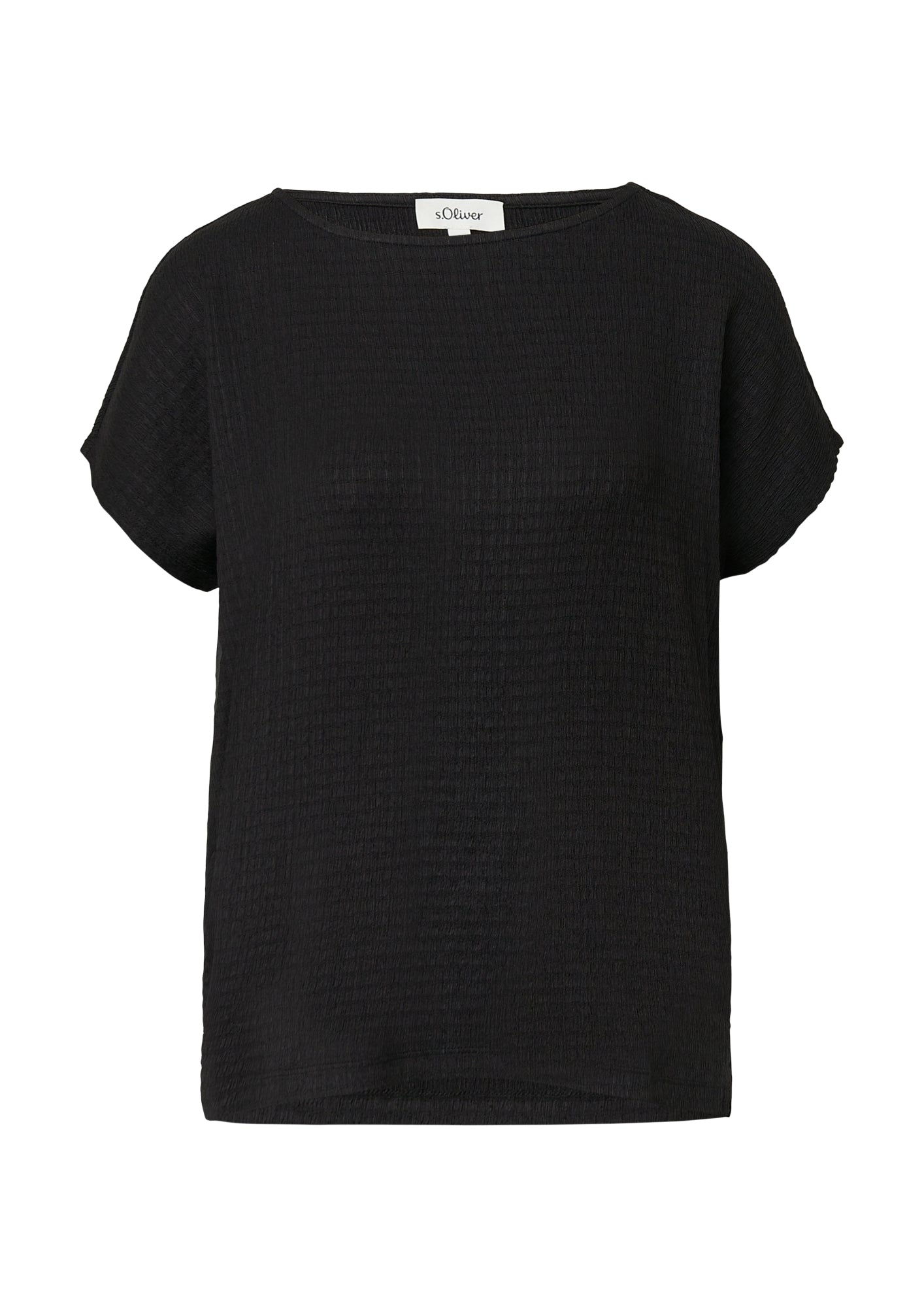 s.Oliver T-Shirts  schwarz