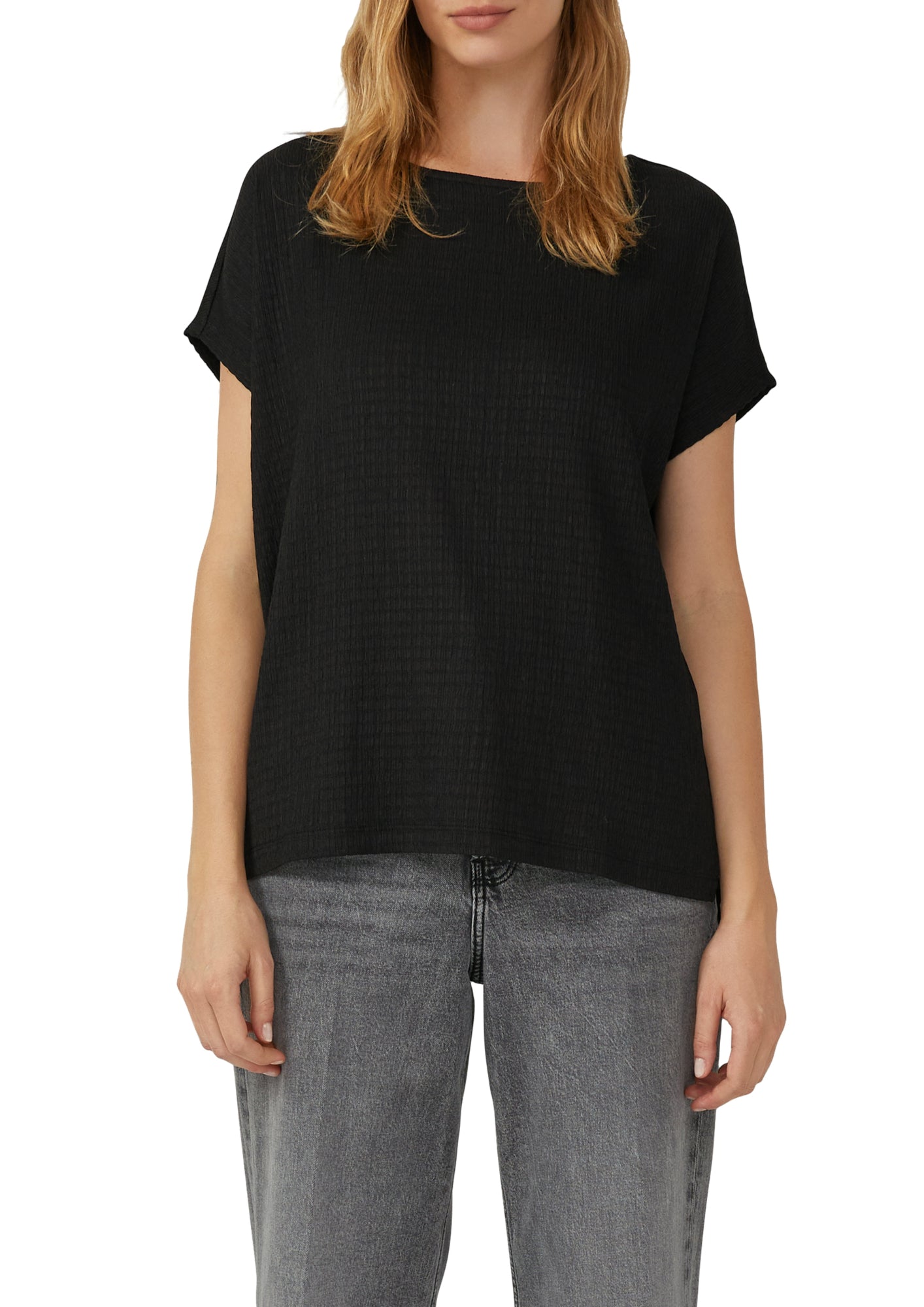 s.Oliver T-Shirts  schwarz
