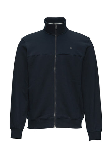 Sweatjacke mit Stehkragen