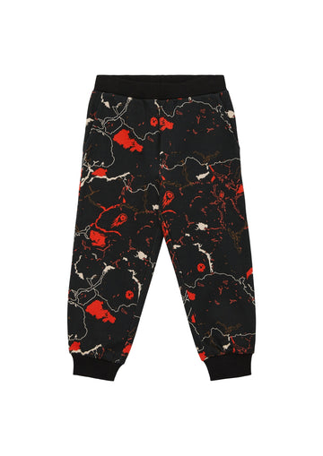 Sweatpants mit All-over-Print