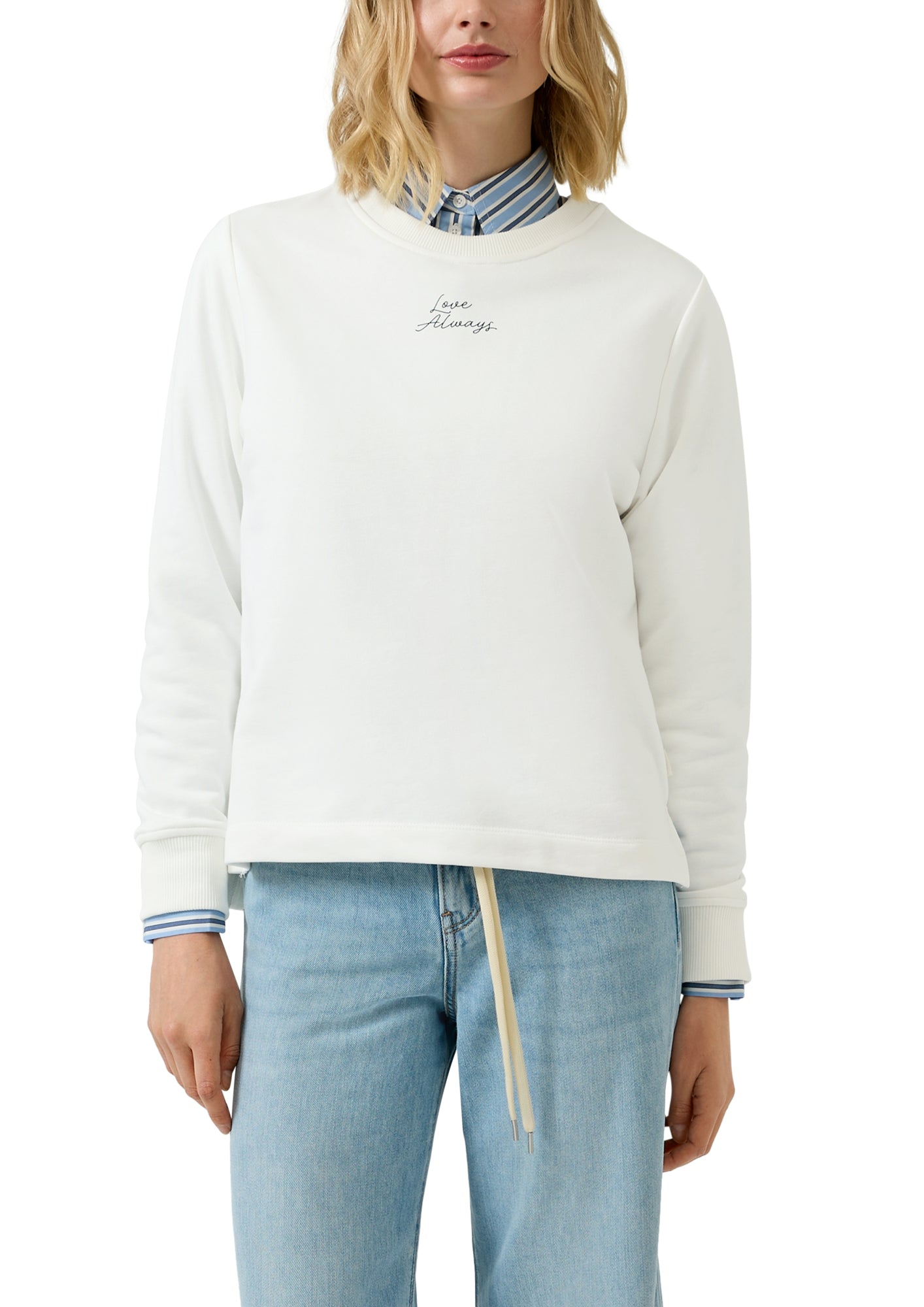 s.Oliver Sweatshirts  creme