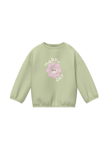 Sweatshirt im Loose Fit mit Applikation