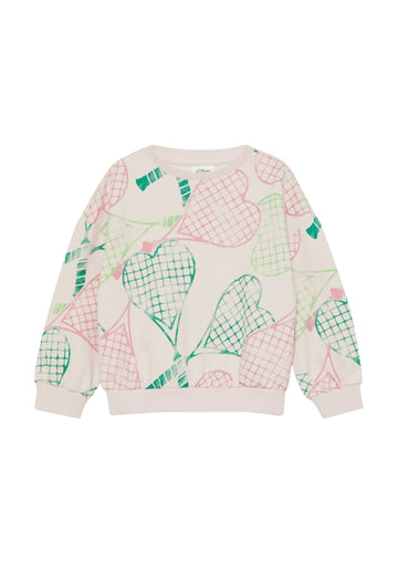 Sweatshirt mit All-over-Print