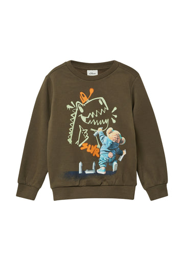 Sweatshirt mit Fotoprint