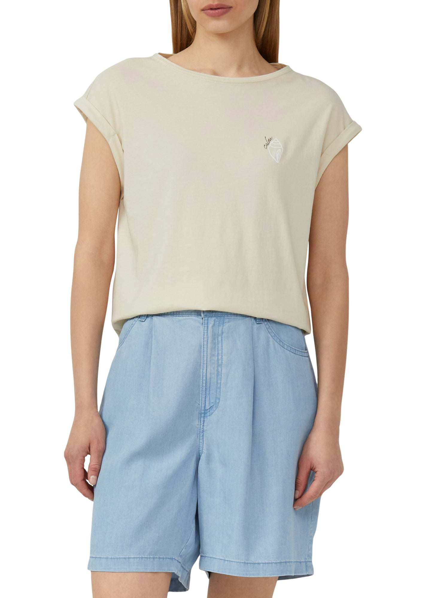 s.Oliver T-Shirts  beige
