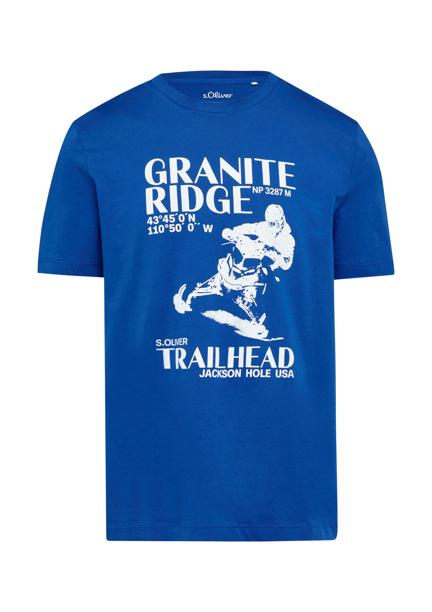 s.Oliver T-Shirts  blau
