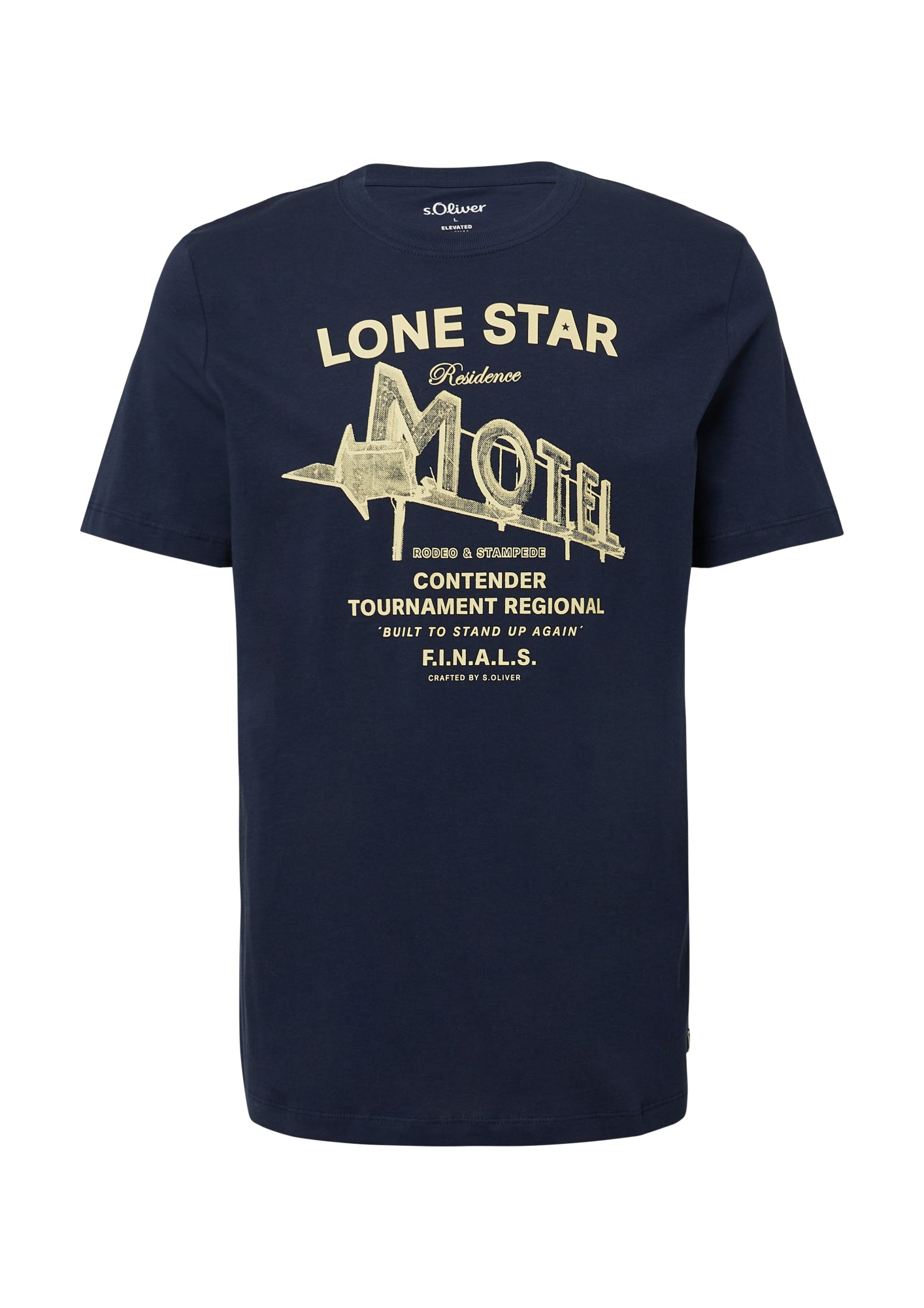 s.Oliver T-Shirts  blau