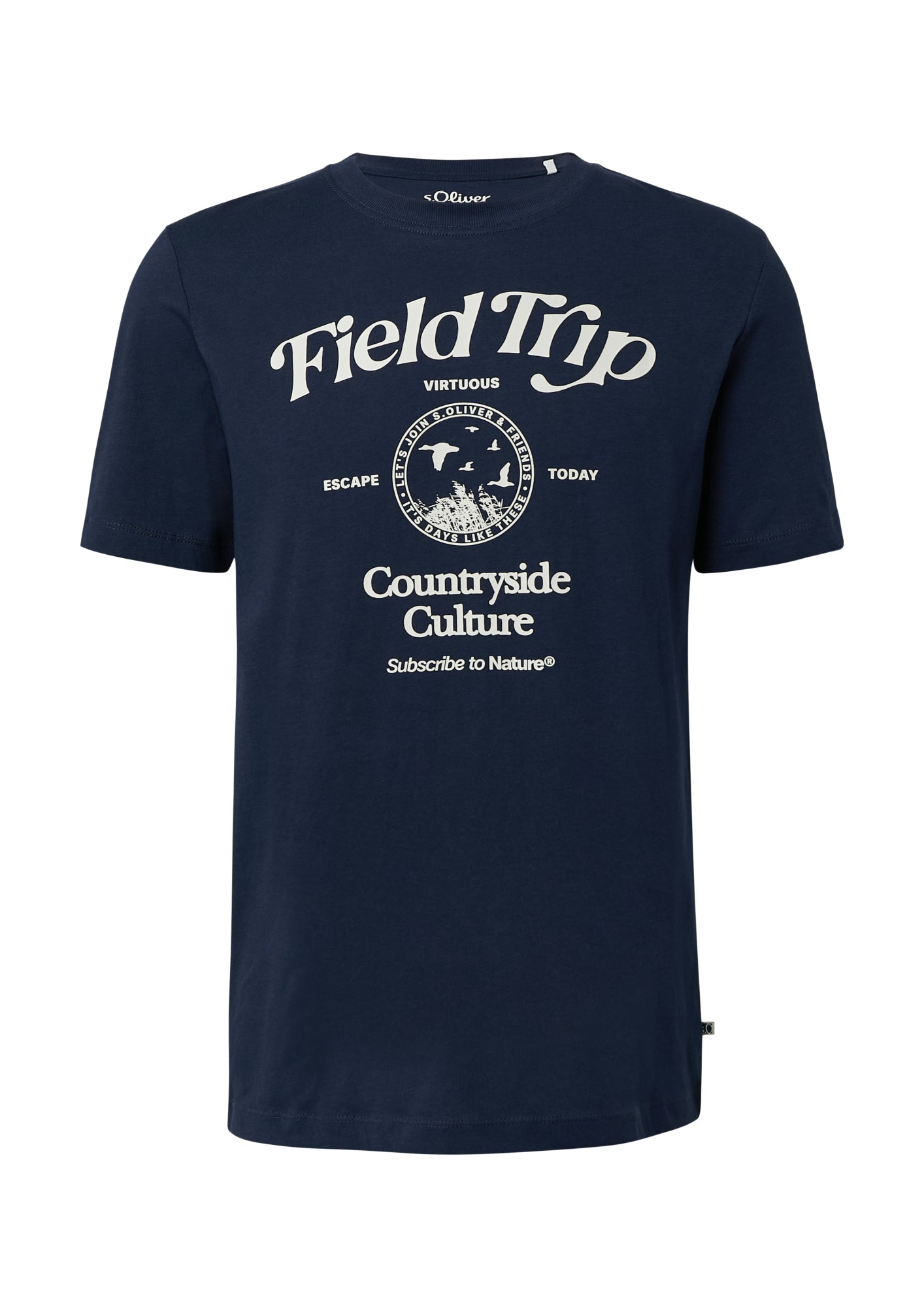 s.Oliver T-Shirts  blau