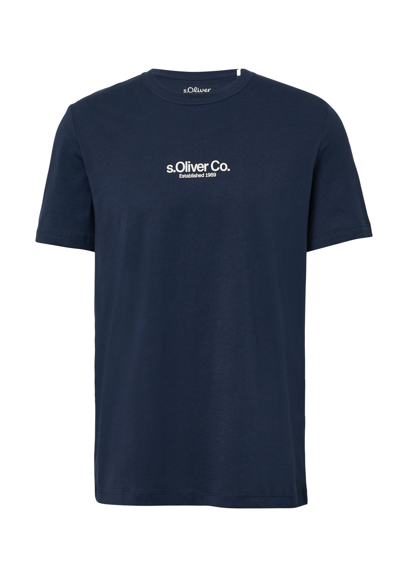 s.Oliver T-Shirts  dunkelblau