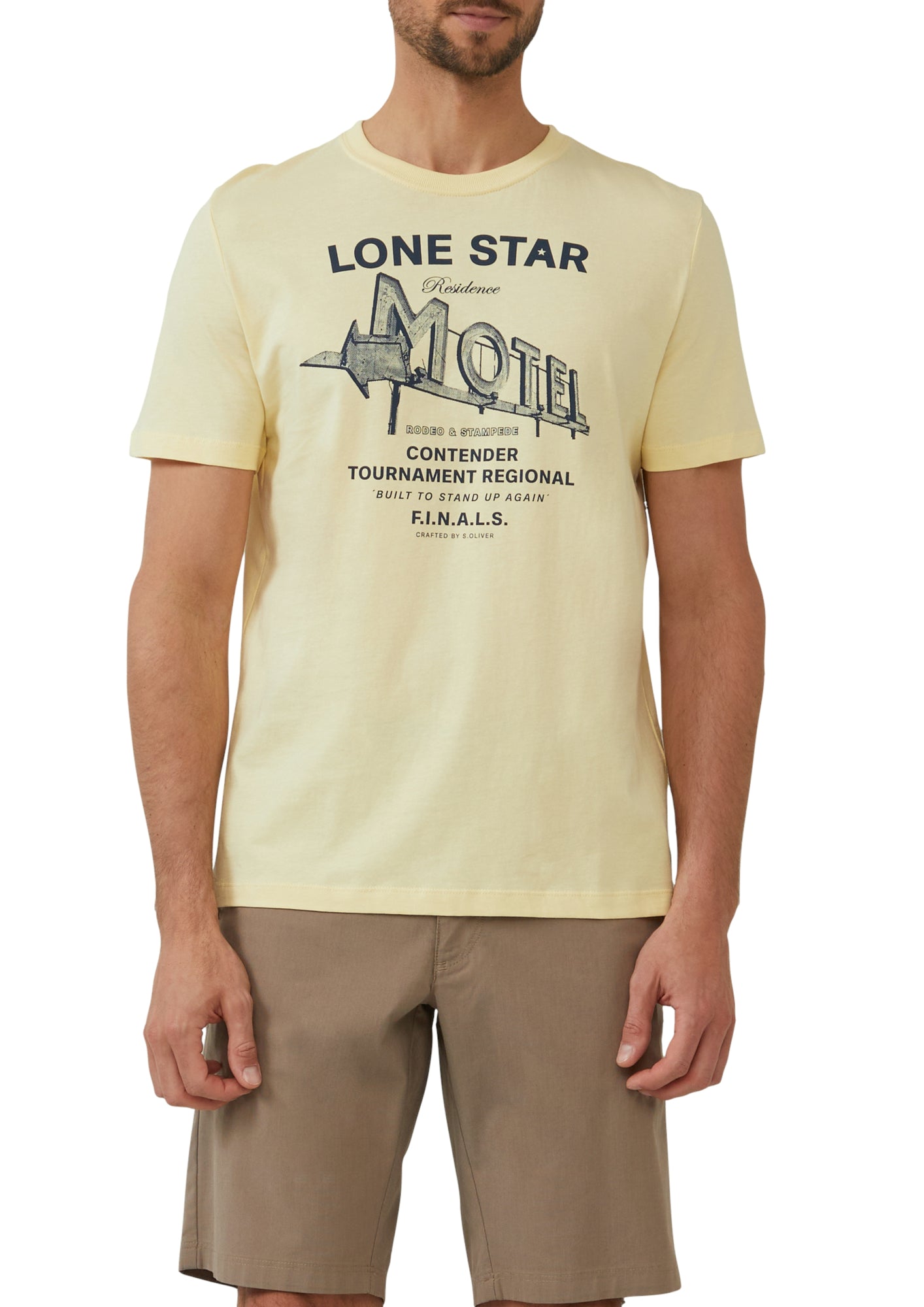 s.Oliver T-Shirts  gelb