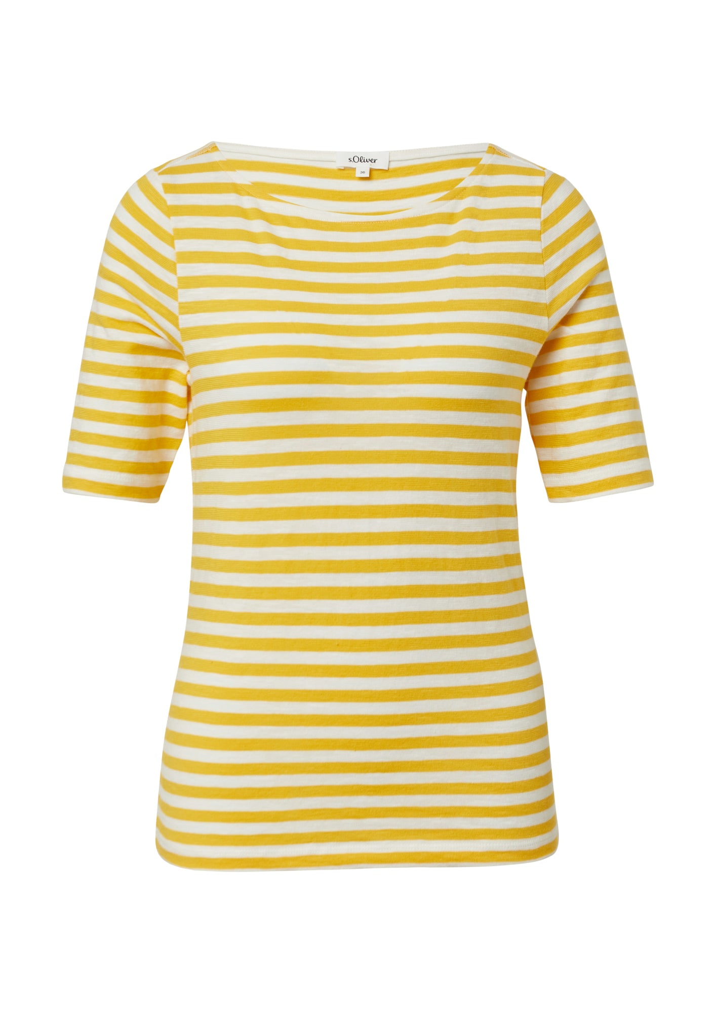 s.Oliver T-Shirts  gelb