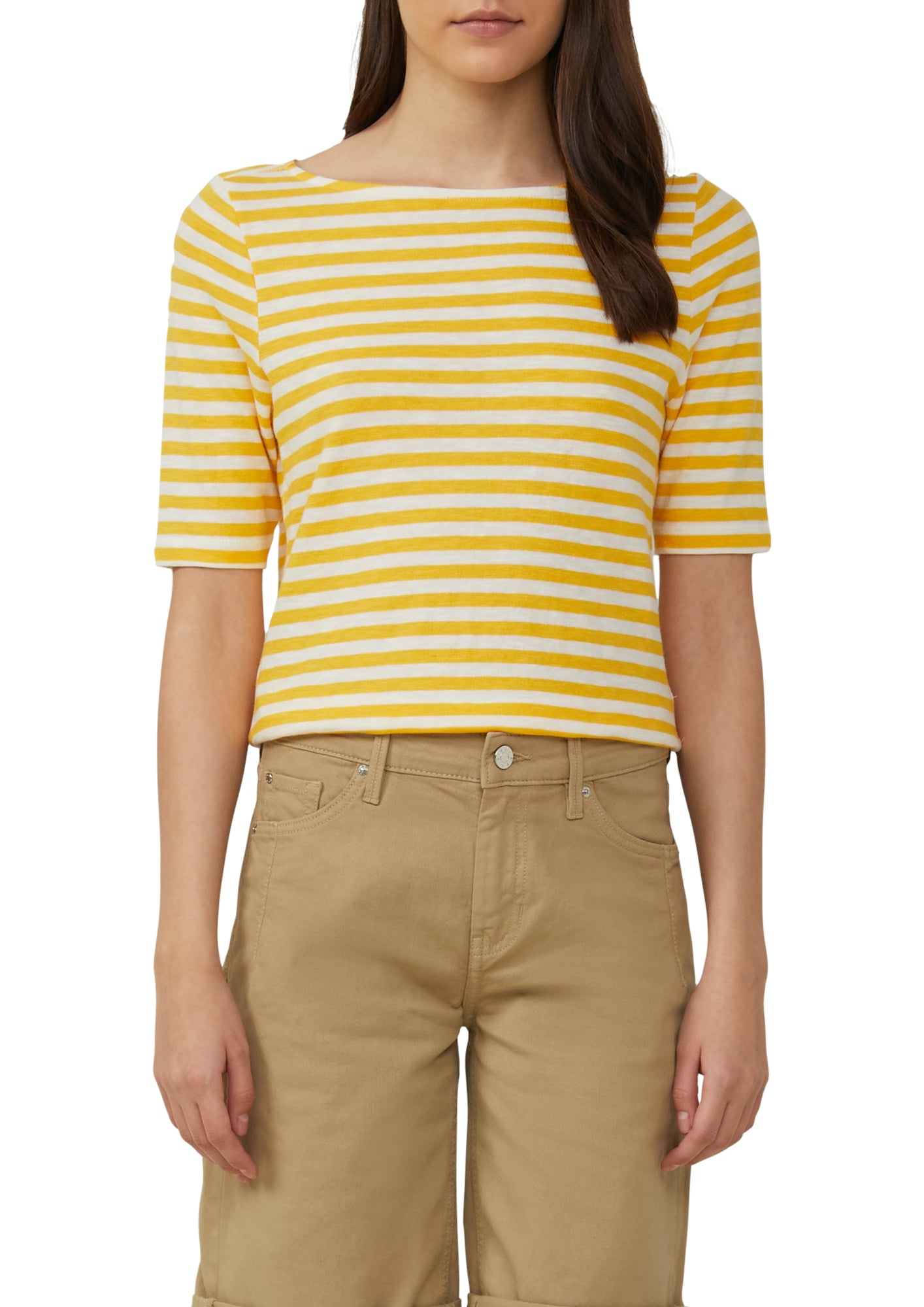 s.Oliver T-Shirts  gelb