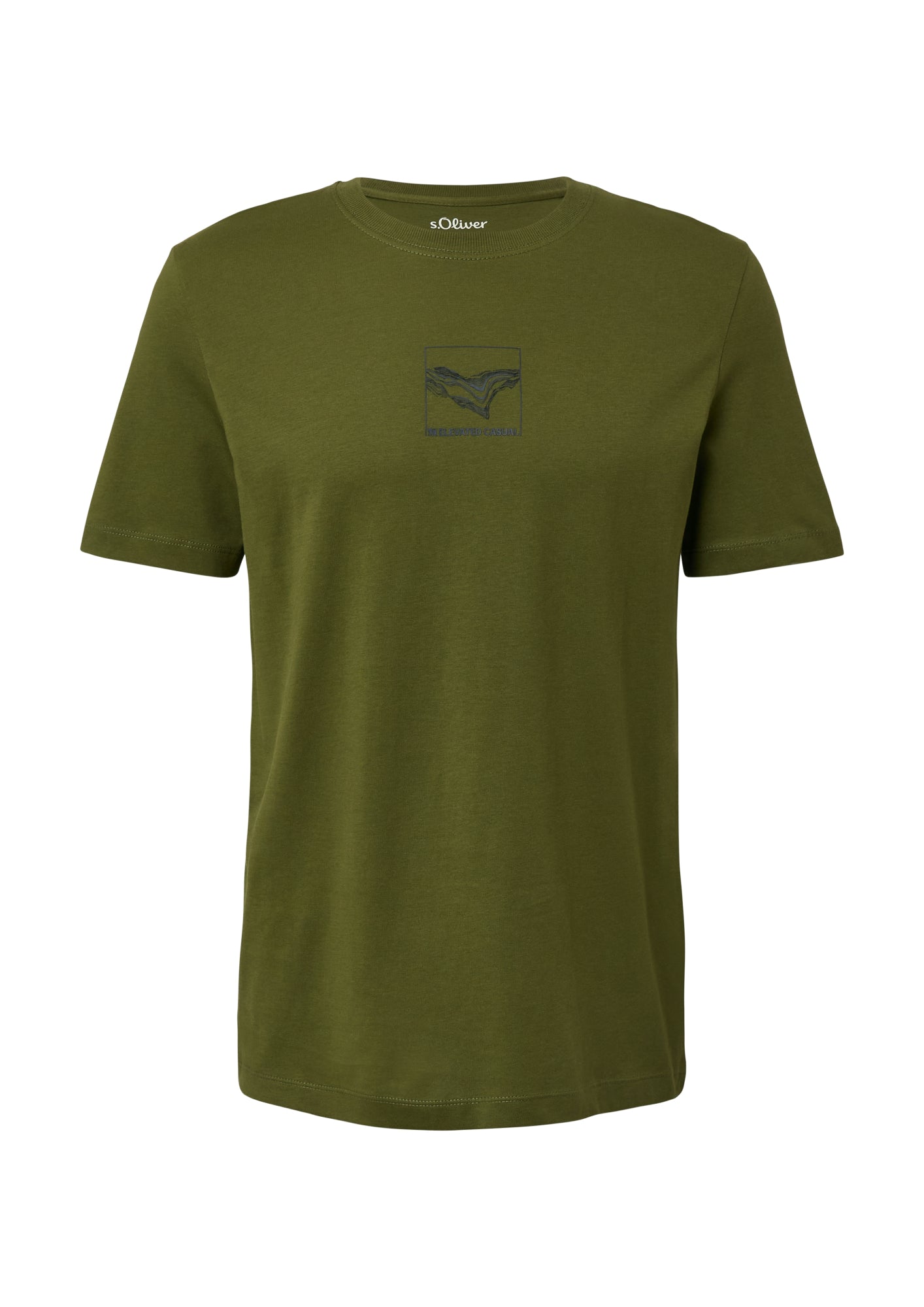 s.Oliver T-Shirts  grün