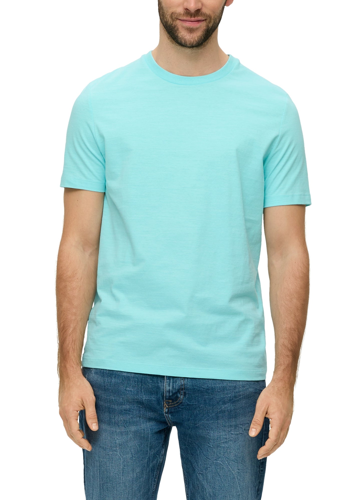 s.Oliver T-Shirts  hellblau