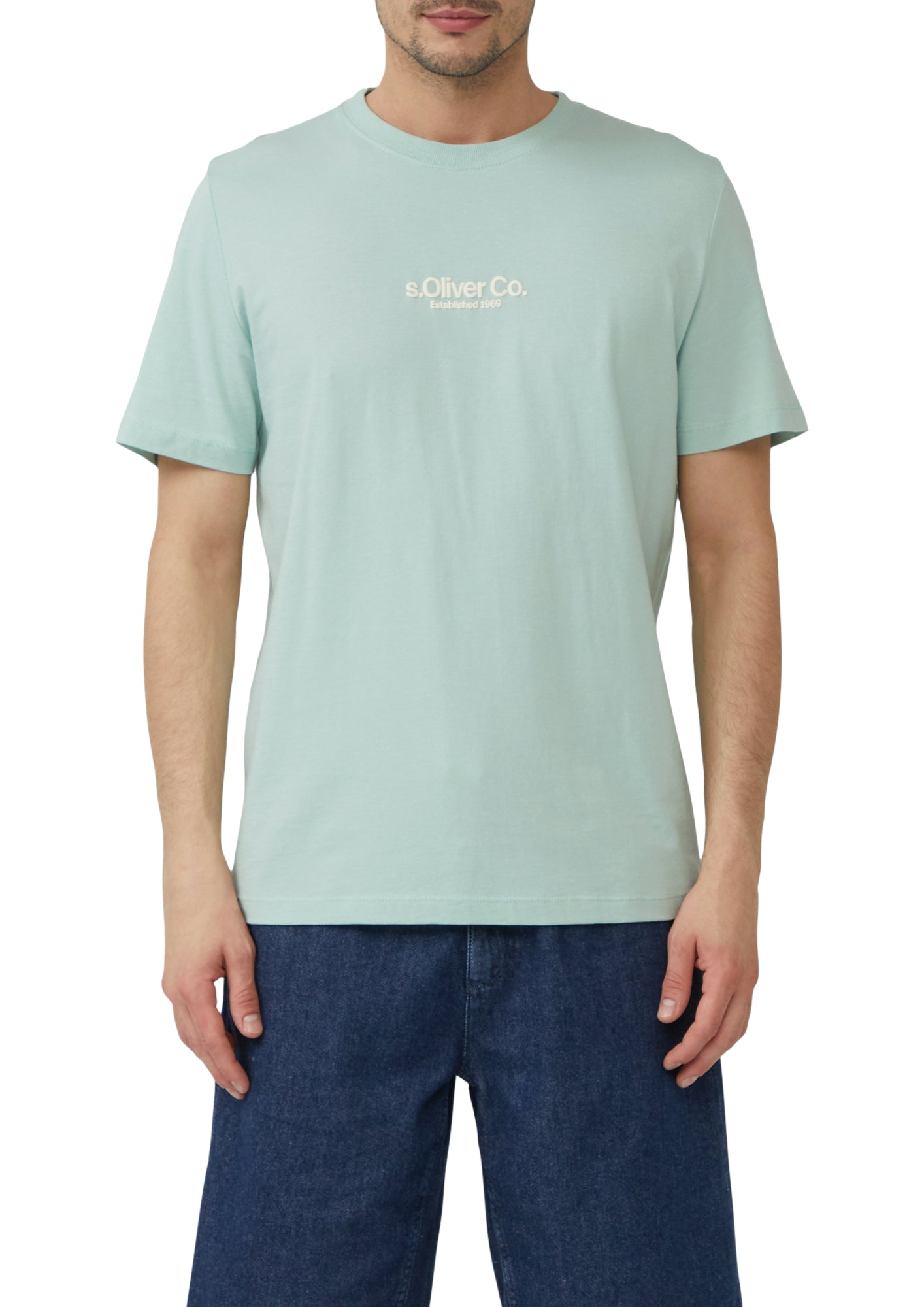 s.Oliver T-Shirts  hellblau