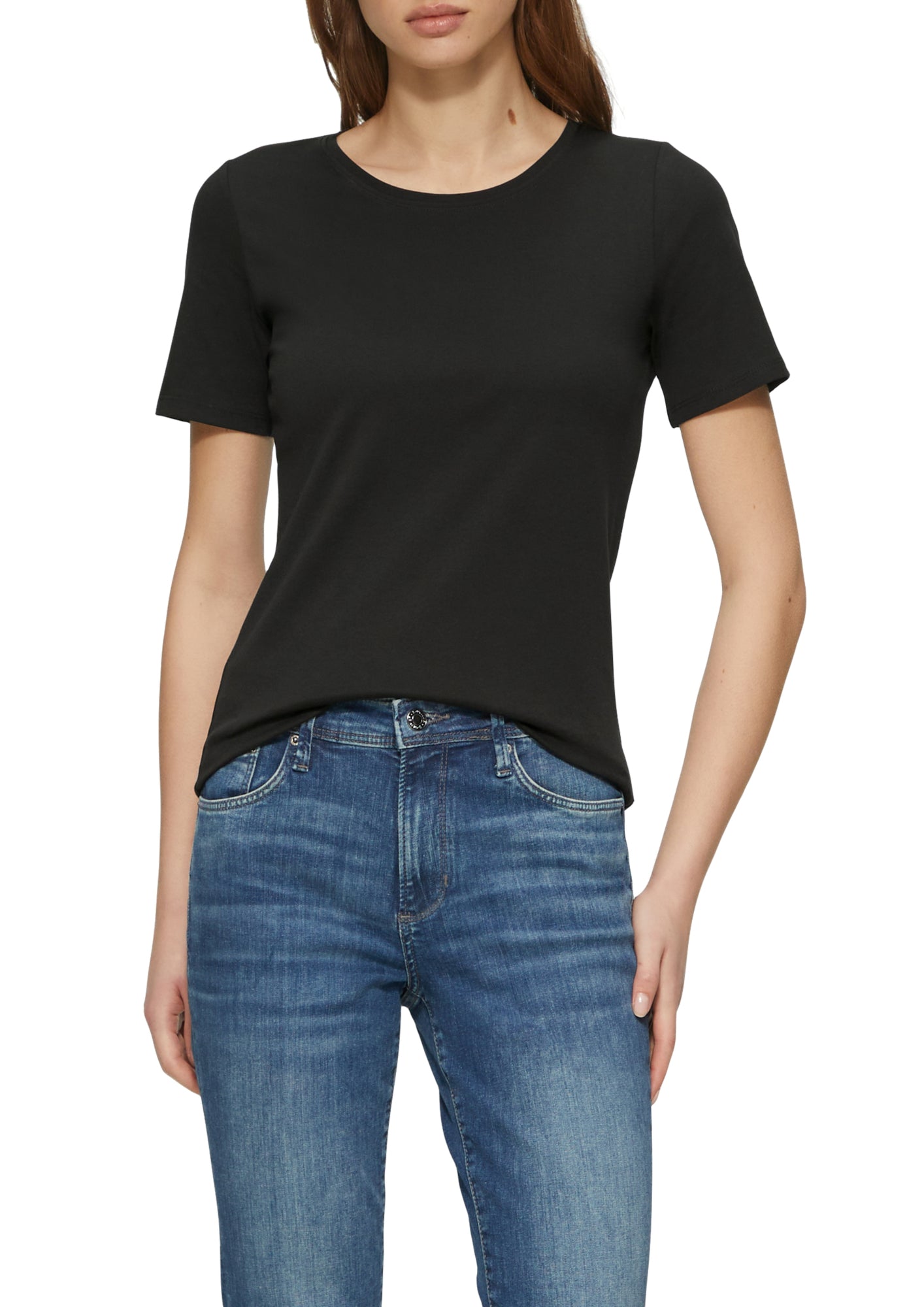 s.Oliver T-Shirts  schwarz