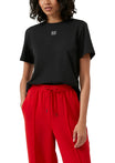 s.Oliver T-Shirts  schwarz