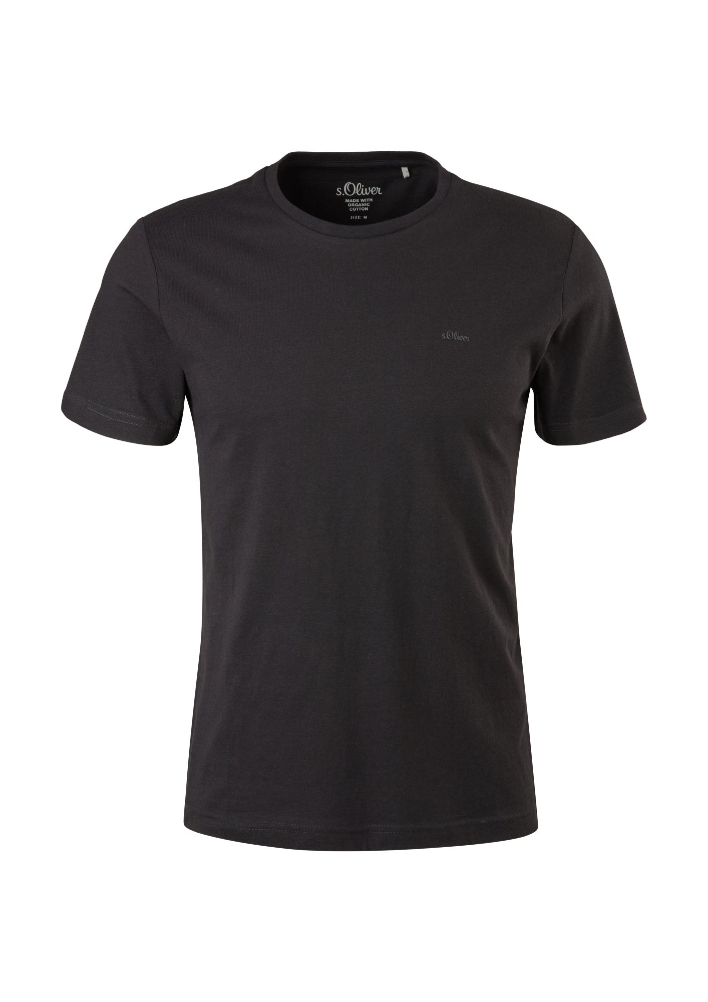 s.Oliver T-Shirts  schwarz