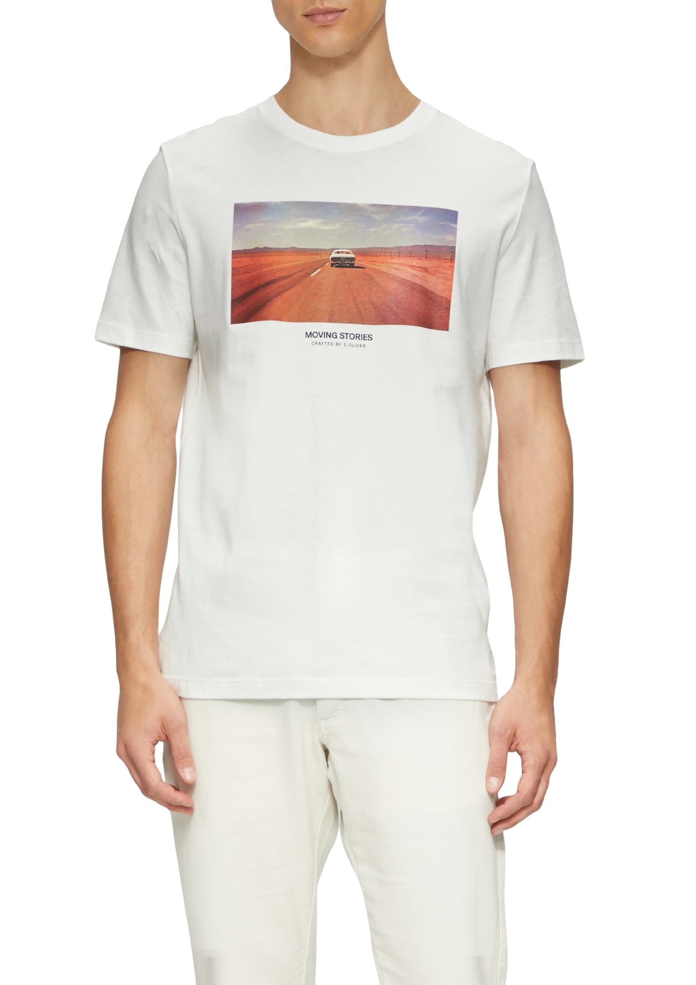 s.Oliver T-Shirts  weiß
