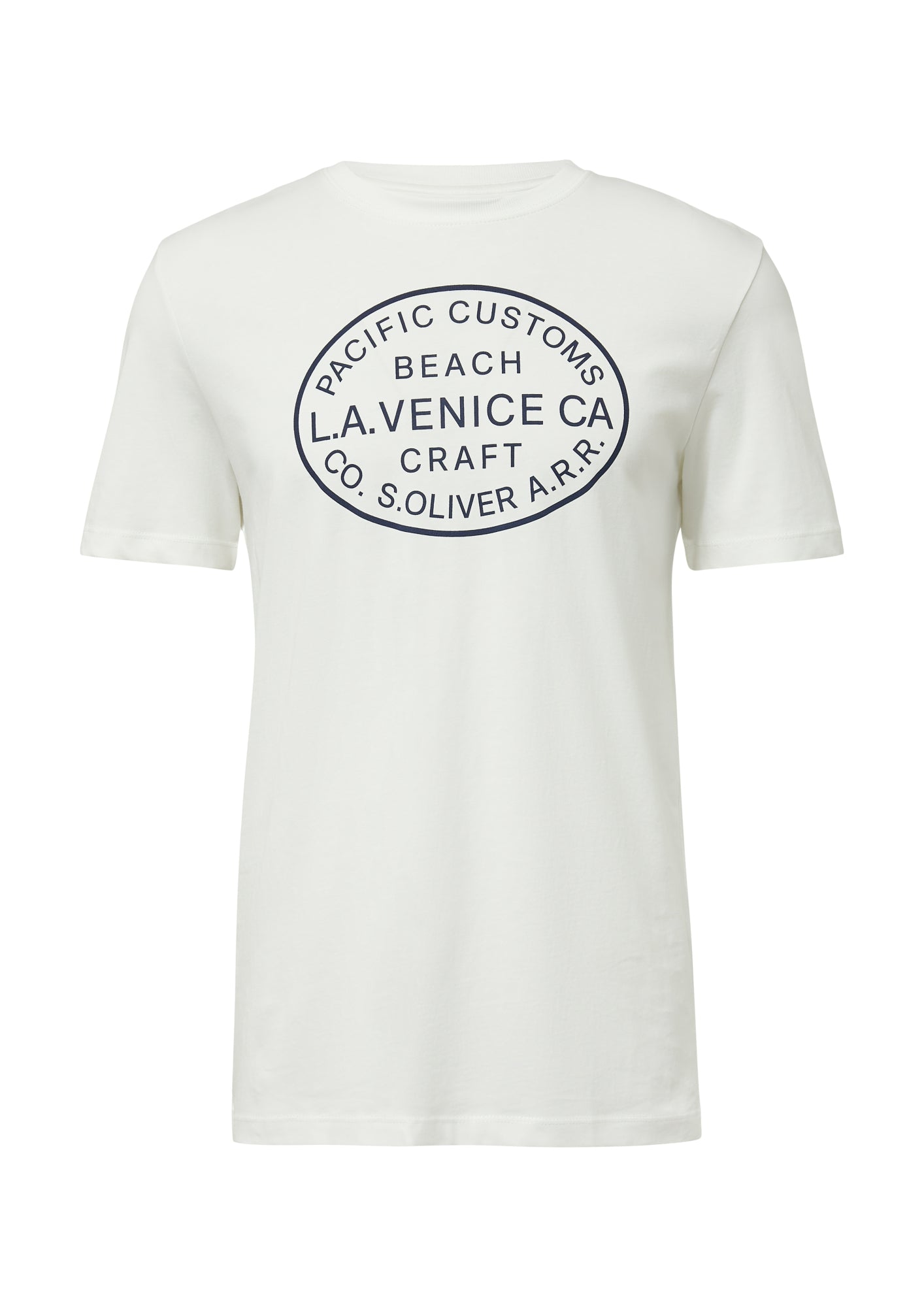 s.Oliver T-Shirts  weiß