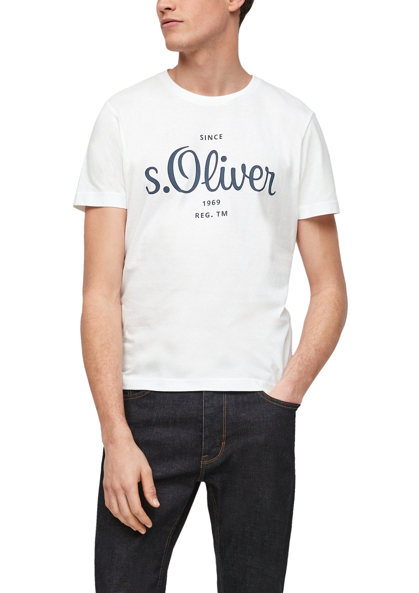 s.Oliver T-Shirts  weiß
