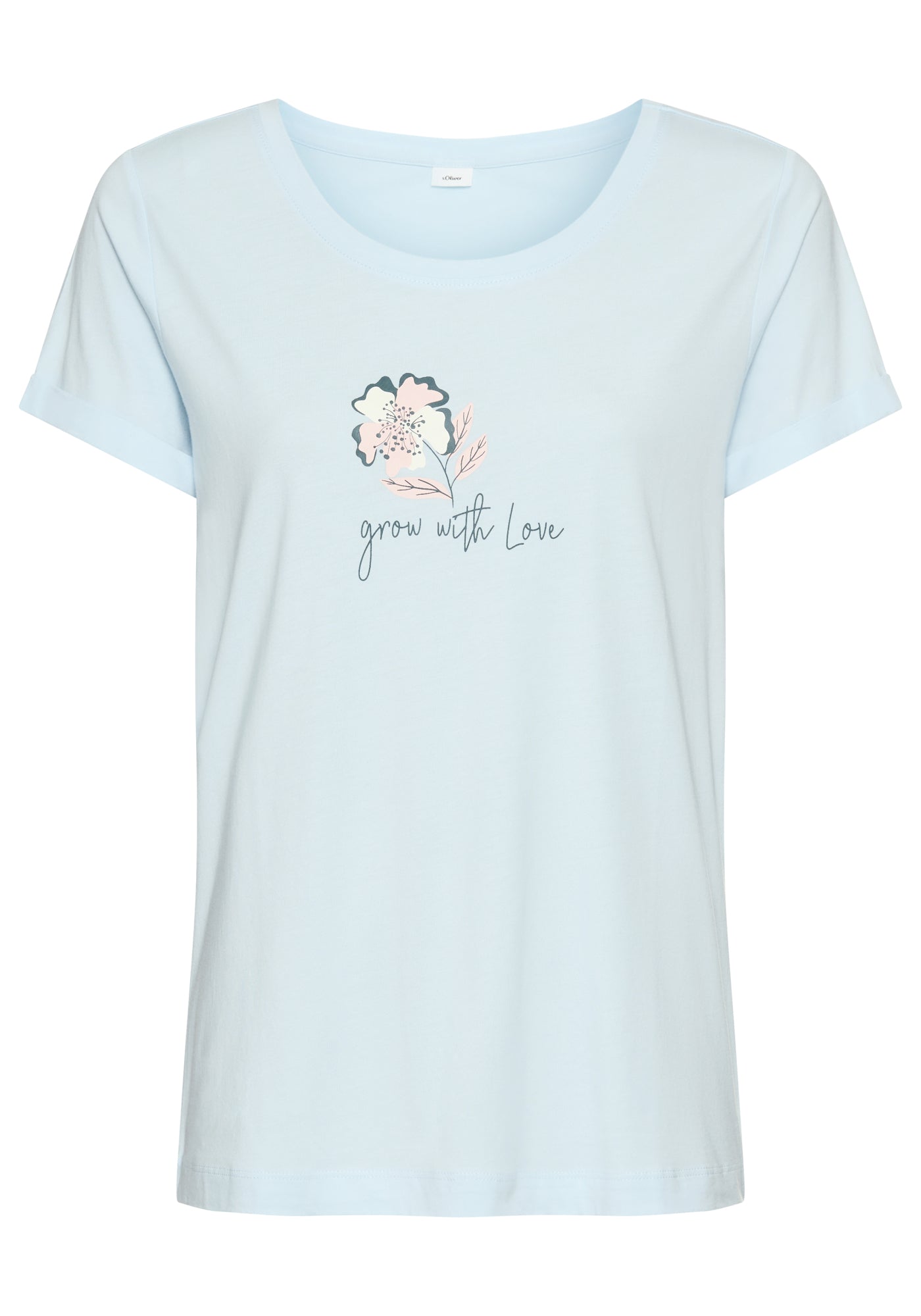s.Oliver Pyjamashirts  blau