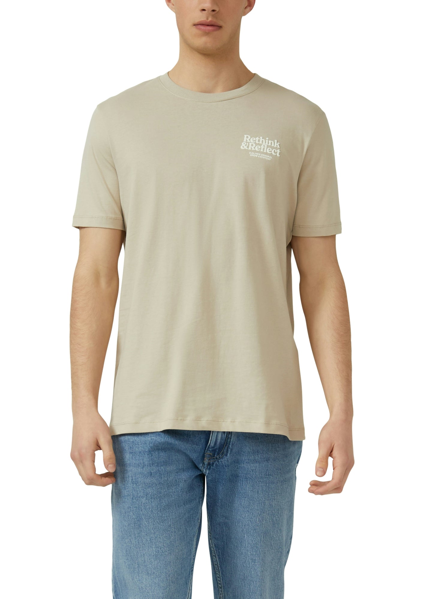 s.Oliver T-Shirts  beige