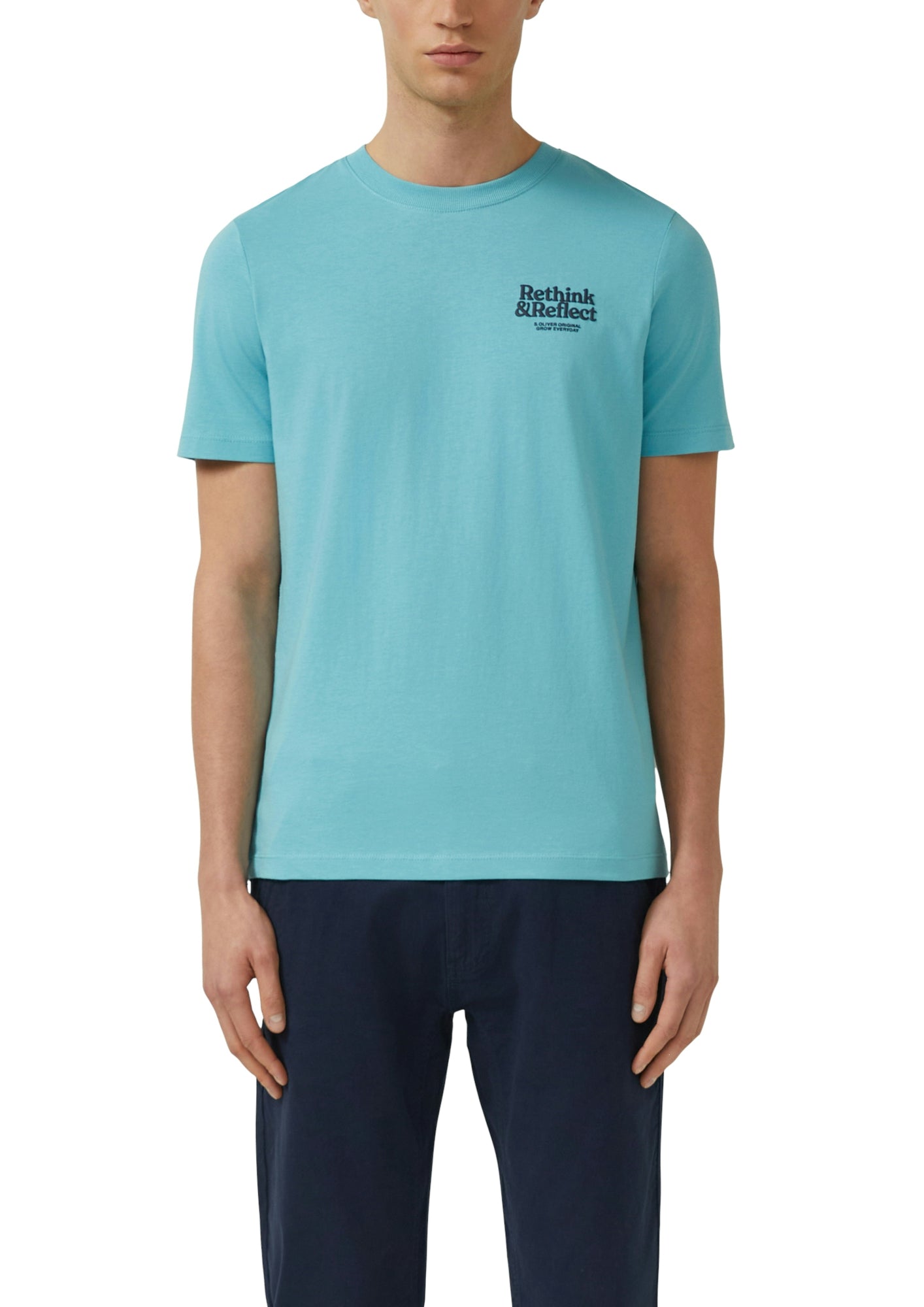 s.Oliver T-Shirts  blau