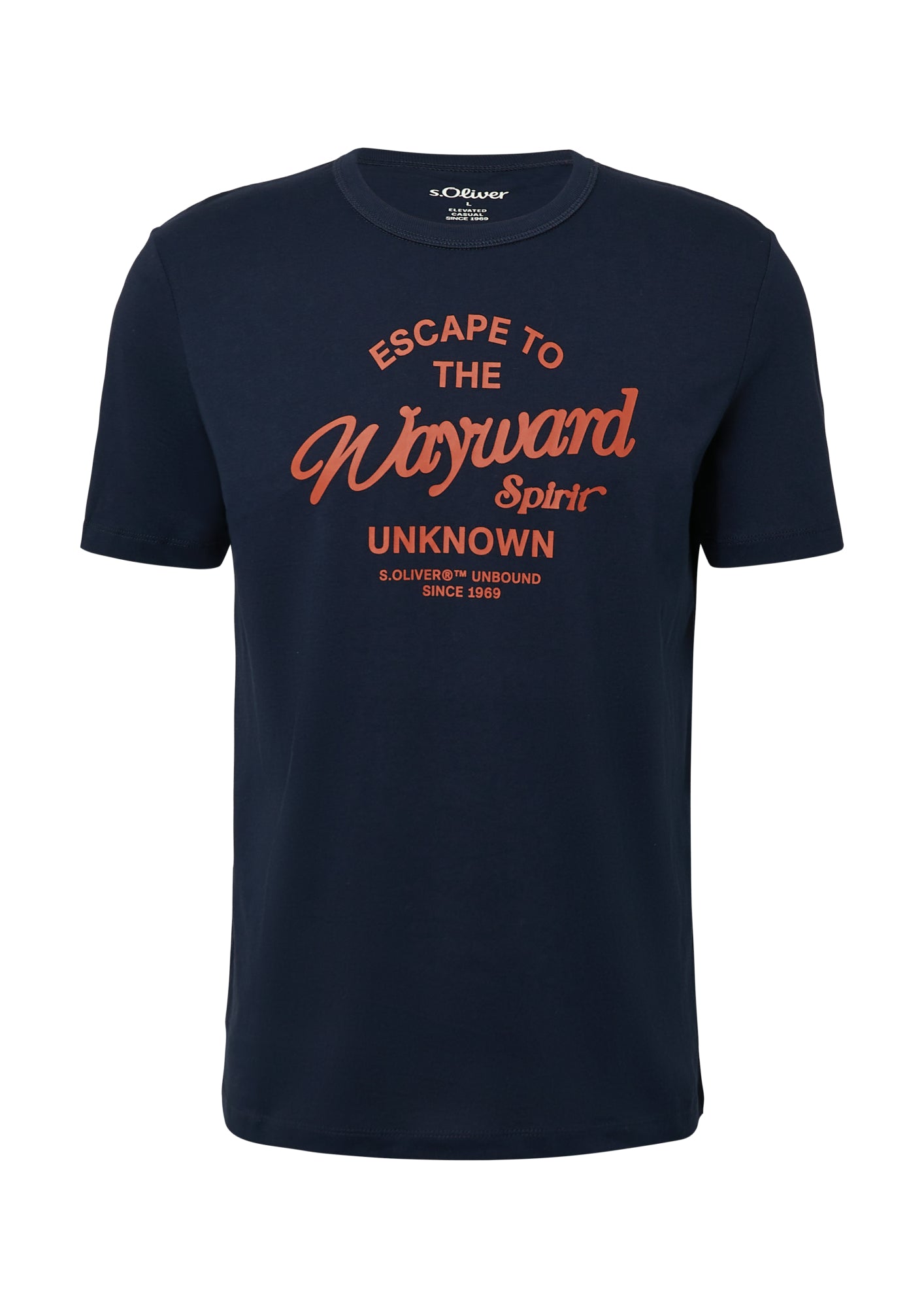 s.Oliver T-Shirts  blau