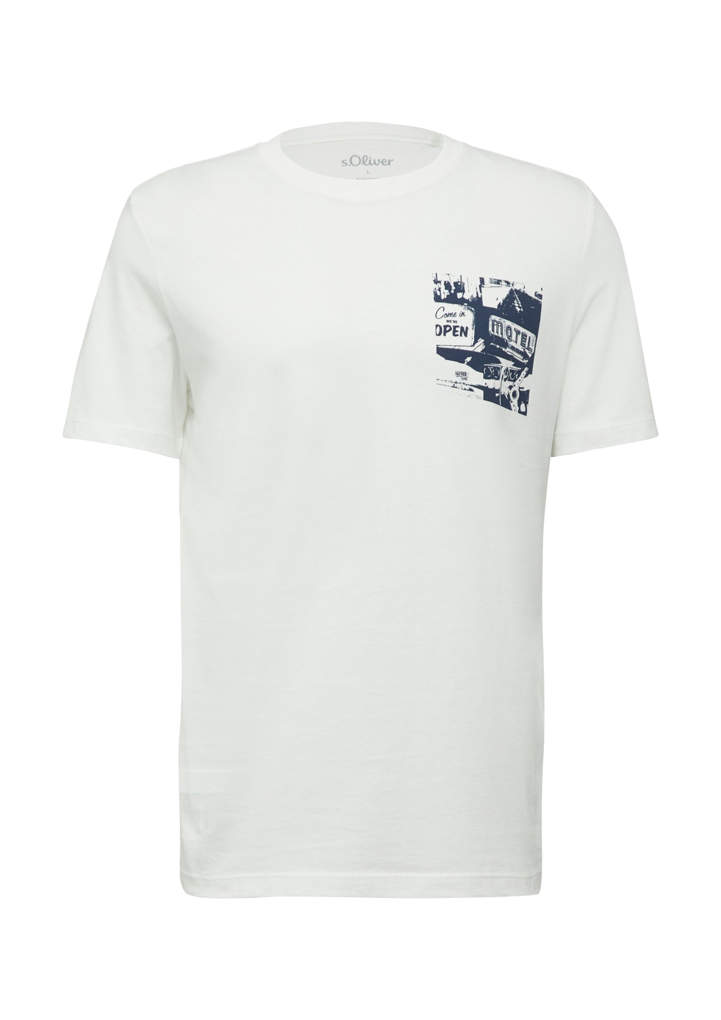 s.Oliver T-Shirts  weiß
