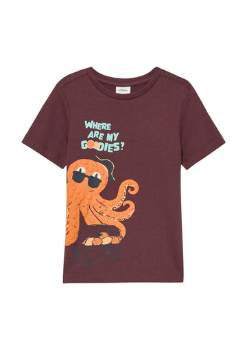 T-Shirt mit Foam Print