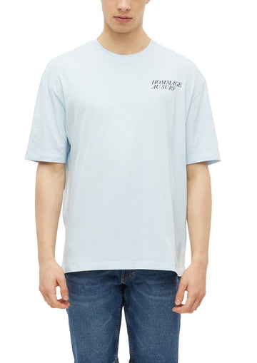 T-Shirt mit Front- und Rückenprint