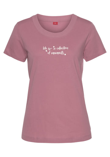 T-Shirt mit Frontprint