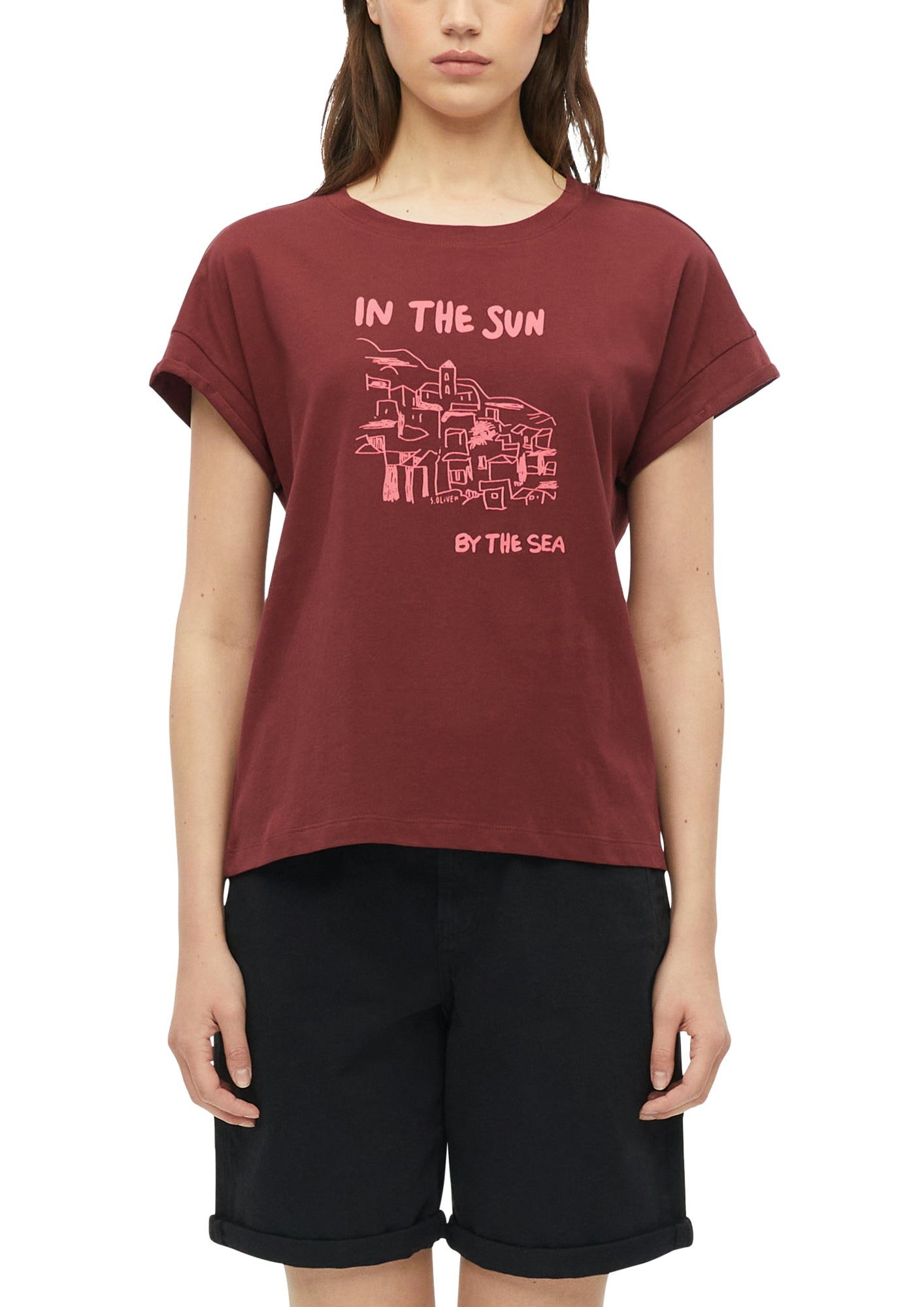 s.Oliver T-Shirts  bordeaux