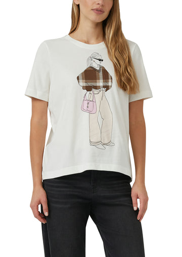 T-Shirt mit Frontprint