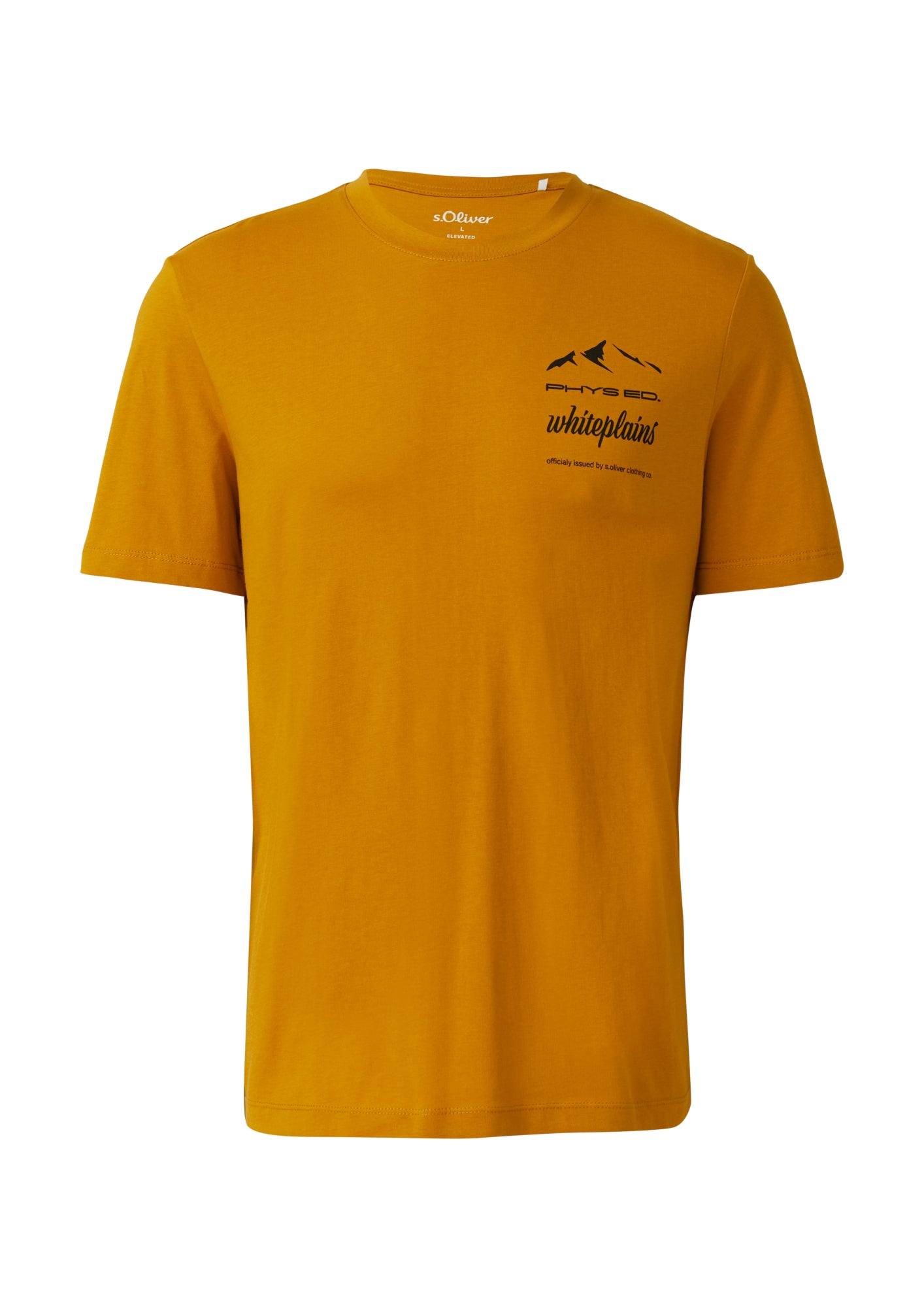 s.Oliver T-Shirts  gelb