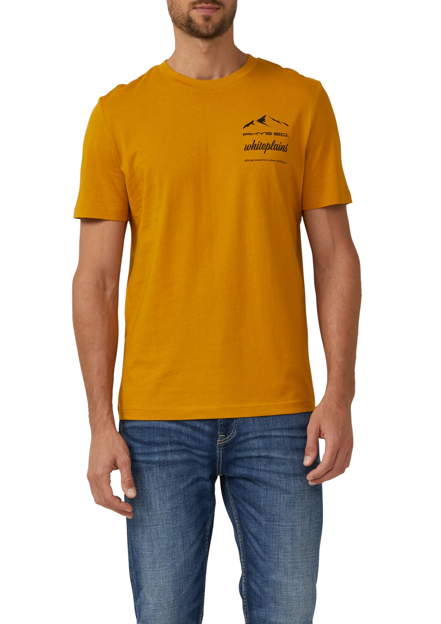 s.Oliver T-Shirts  gelb