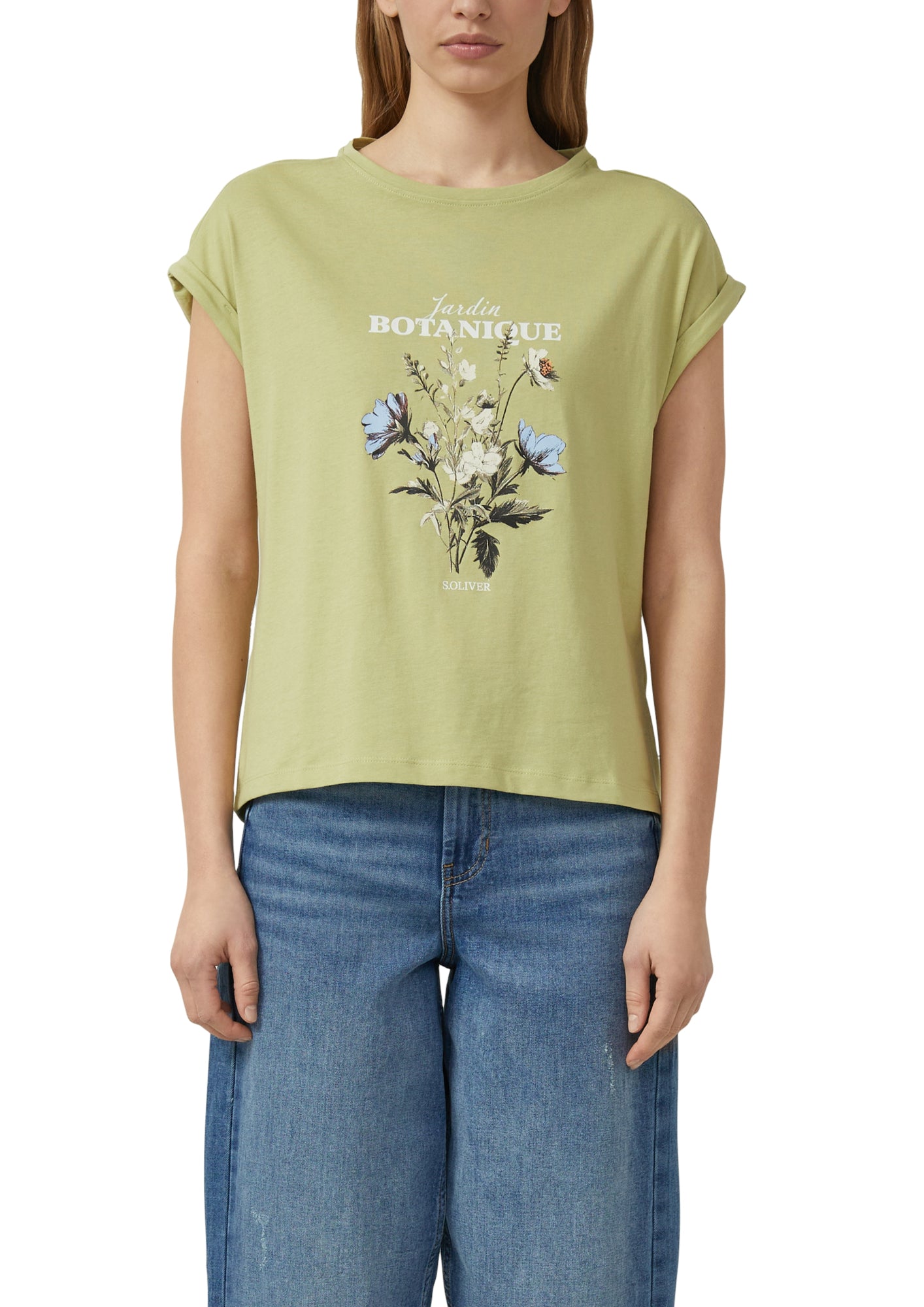 s.Oliver T-Shirts  grün