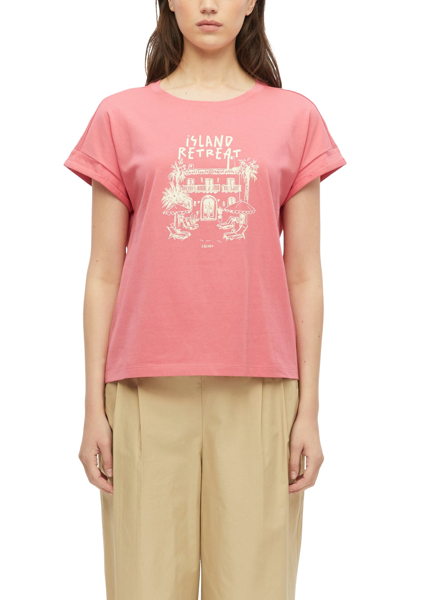 s.Oliver T-Shirts  pink