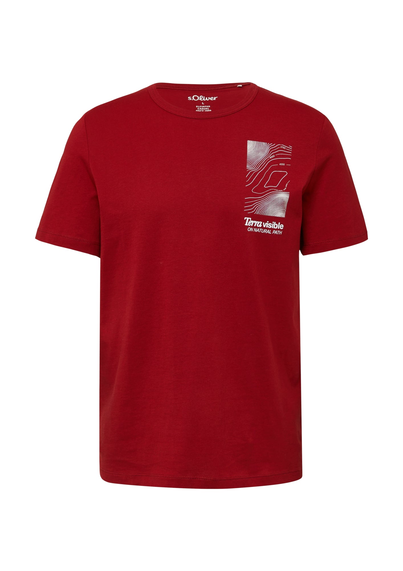 s.Oliver T-Shirts  rot