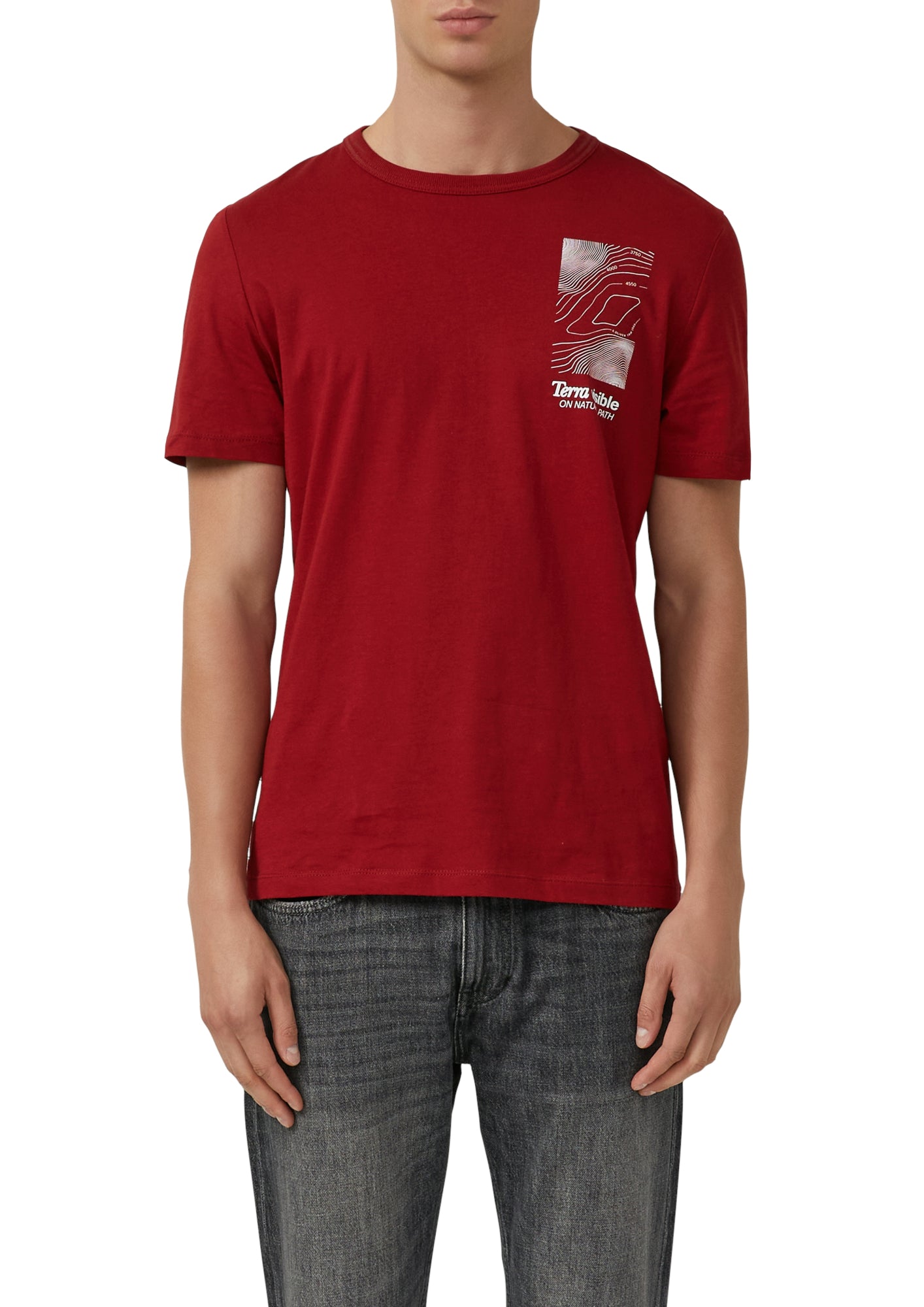 s.Oliver T-Shirts  rot